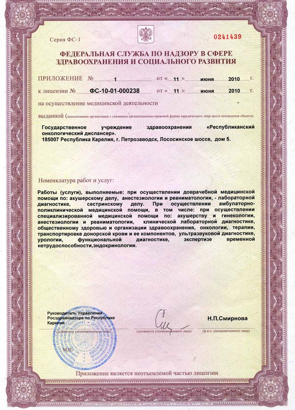 Приложение 1